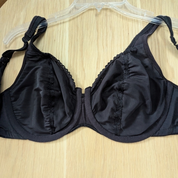 Bali (36D) Black Lace Underwire Bra - Picture 4 of 14